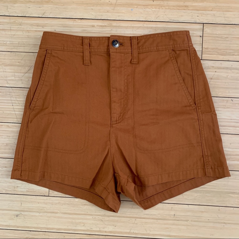 Madewell Camp Shorts Burnt Sienna XS / S Elastic